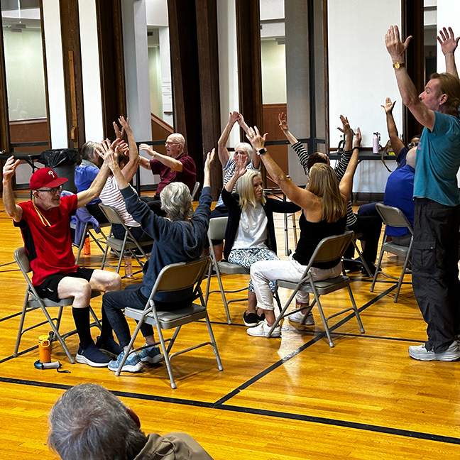  Parkinson's Dance Class

 
